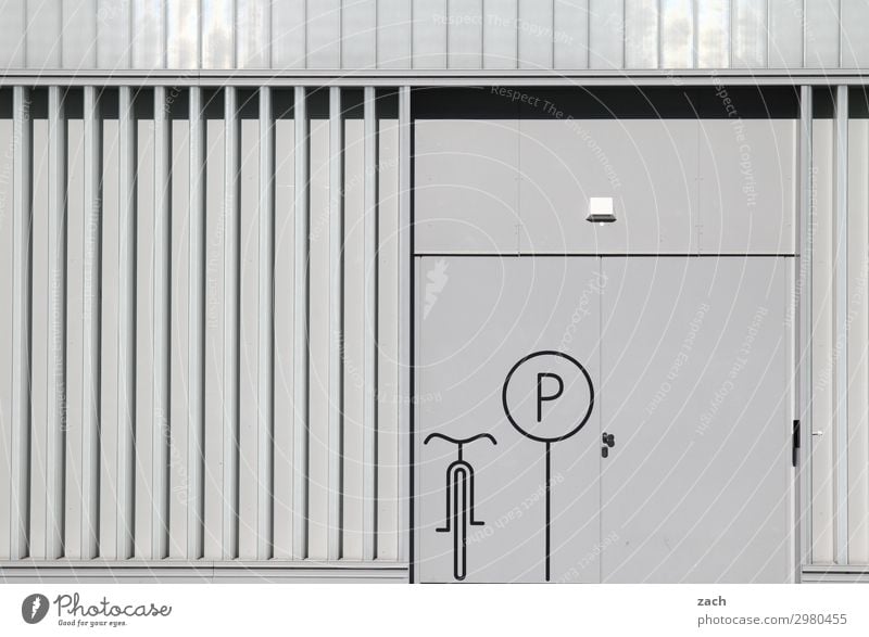 bicycle parking Cycling Town Capital city Downtown Deserted Industrial plant Parking lot Bicycle lot Wall (barrier) Wall (building) Facade Transport Sign
