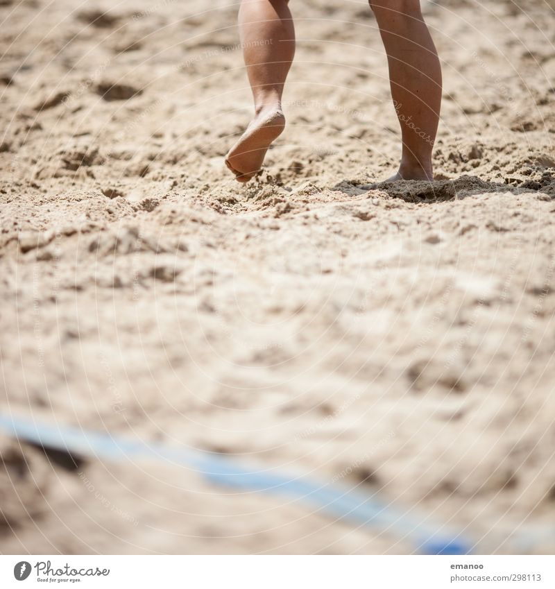 beach legs Lifestyle Joy Leisure and hobbies Vacation & Travel Summer Sun Beach Sports Ball sports Sportsperson Volleyball (sport) Human being Feminine Woman