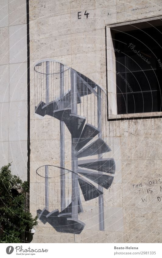 Staircase Trompe L Oeil A Royalty Free Stock Photo From Photocase