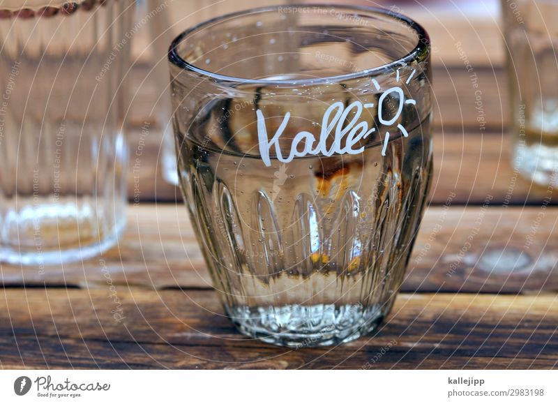 kalle´s Beverage Drinking Cold drink Drinking water Lifestyle Living or residing Garden Sign Characters Glass Water Tumbler Sun Lettering Barbecue (event)