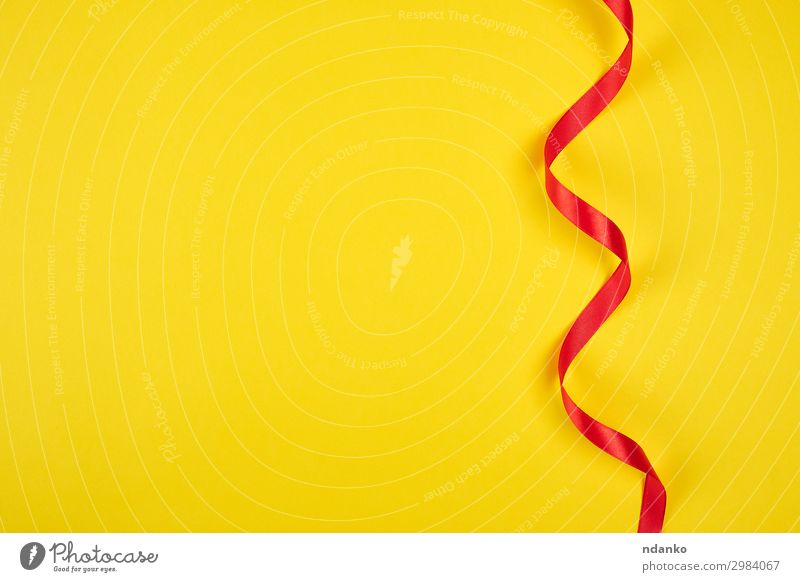 Twisted Red Silk Ribbon With Bends Isolated On White Background Stock Photo  - Download Image Now - iStock