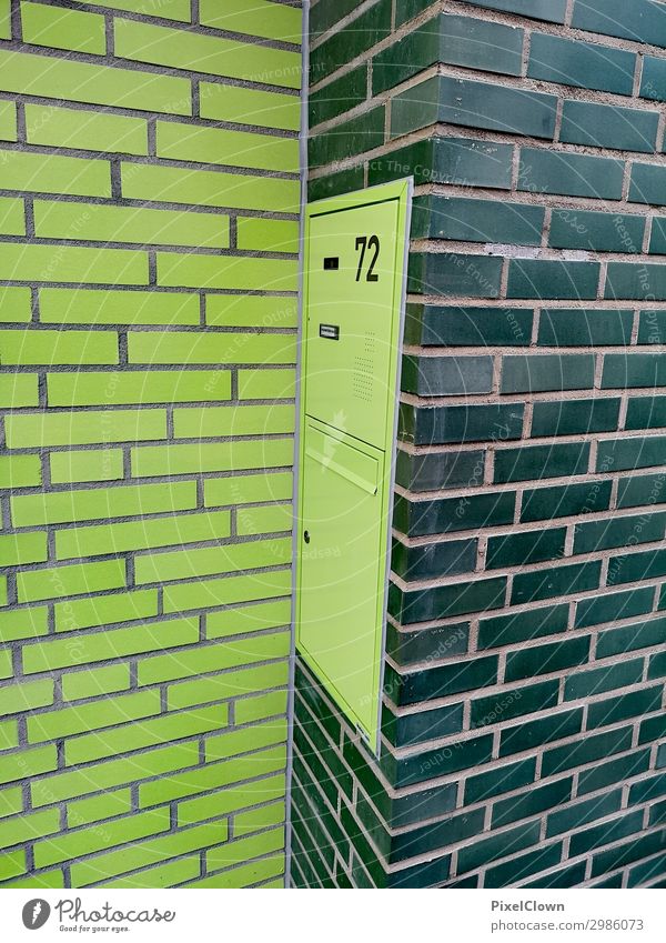 letterbox Elegant Style Living or residing Flat (apartment) House (Residential Structure) Construction site Town Manmade structures Building Architecture