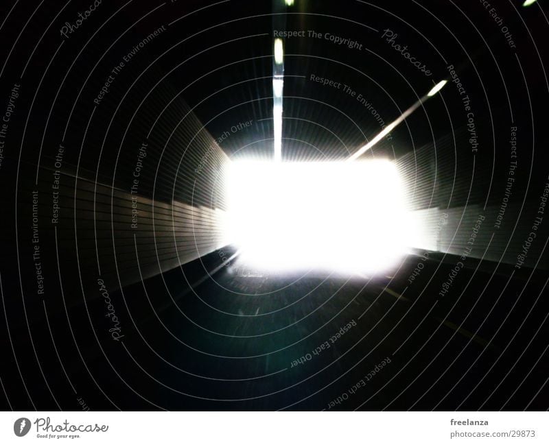 tunnels Tunnel Light Speed White Transport Highway ramp (exit) Bright