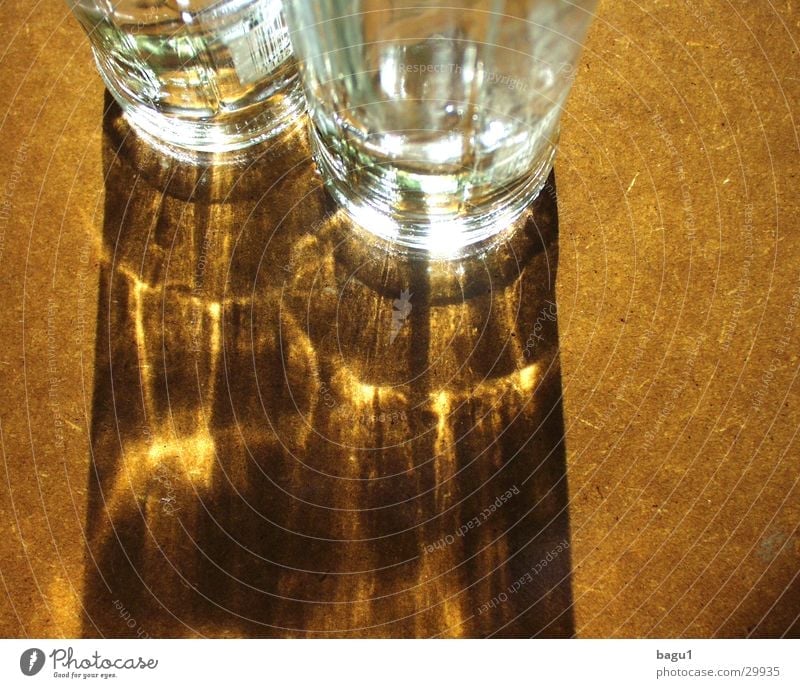 shadow play Light Alcoholic drinks Sun Shadow Reflection Glass Bottle Structures and shapes
