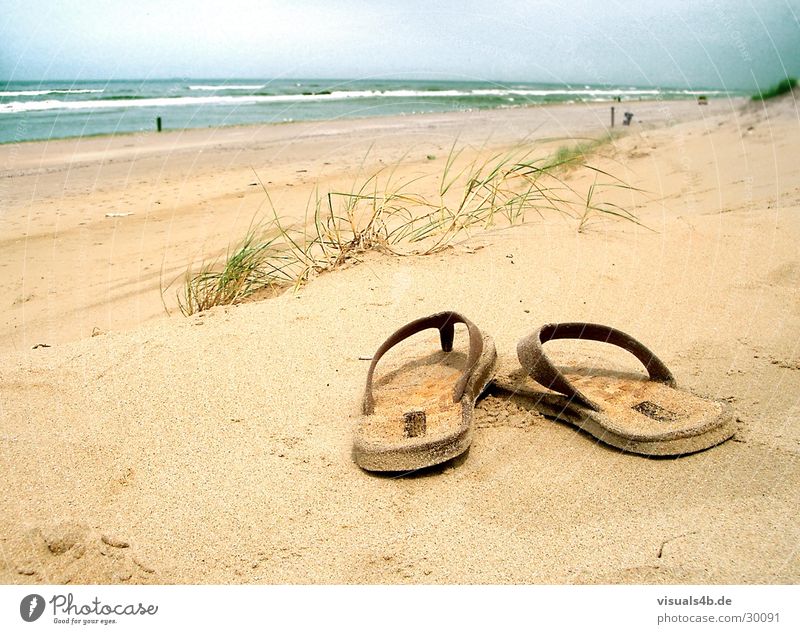 SUMMER DAY'S DREAM Beach Ocean Summer Flip-flops Brown Physics Waves Surf Grass Netherlands Yellow Bad weather Spain Tide Low tide Air Gale Leisure and hobbies