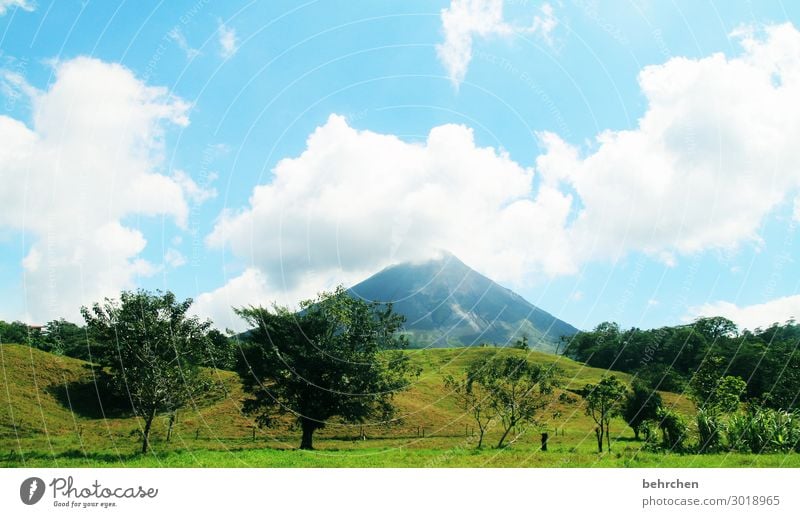 costa rica Far-off places Landscape Volcano arena Costa Rica Fantastic Exceptional Gorgeous Wanderlust Impressive