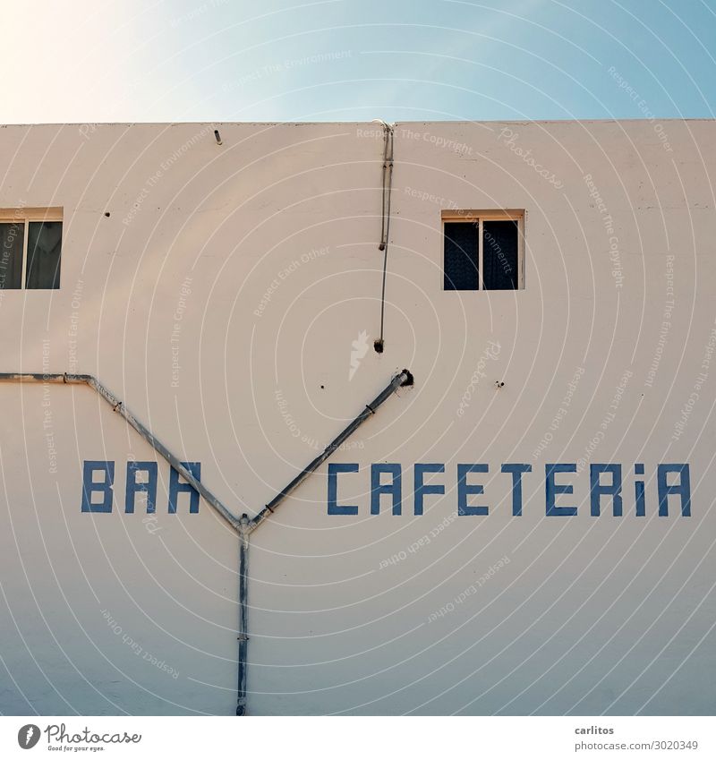 A cafe, a tea. Ria II Fuerteventura Canaries Café Tourism Break Trip Back-light