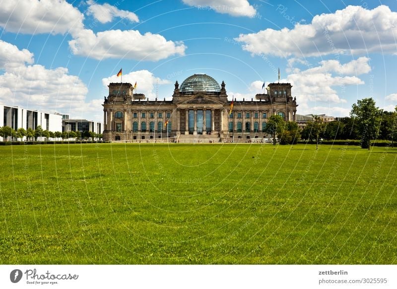 Bundestag Architecture Berlin Reichstag Germany German Flag Capital city marie elisabeth lüders house Parliament Government Seat of government Government Palace