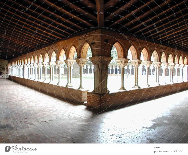 cloisters Visual spectacle House of worship Monastery Corridor