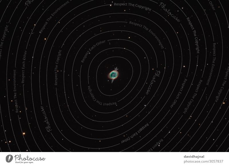 Ring Nebula Telescope Technology Science & Research Advancement Future High-tech Astronautics Astronomy Art Environment Nature Sky Sky only Cloudless sky