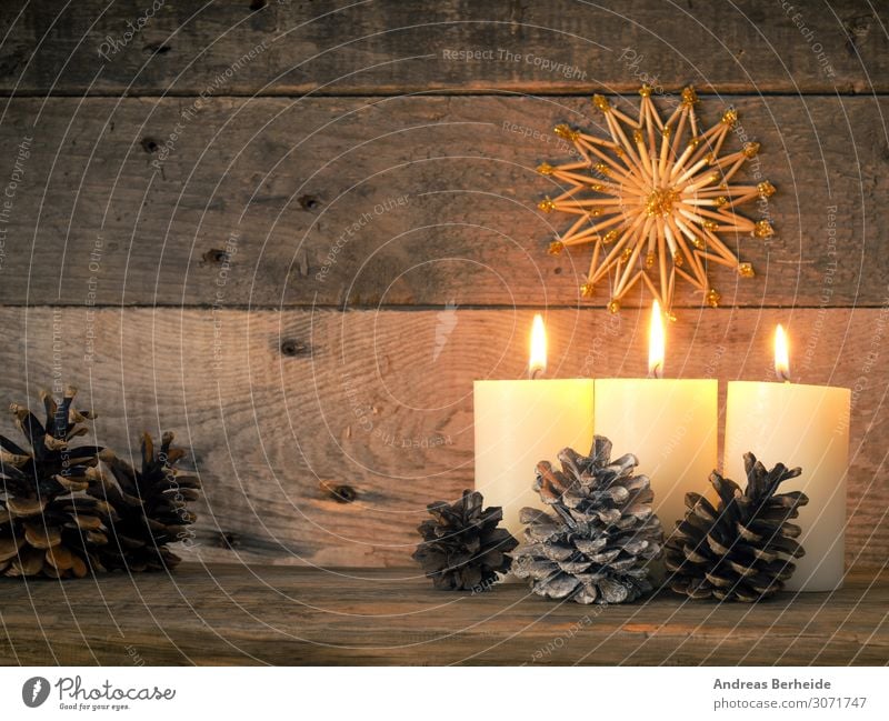 third Advent Winter Music Christmas & Advent Decoration Candle Tradition Glitter golden greeting happy holiday tool joy lights merry new Orange pine season