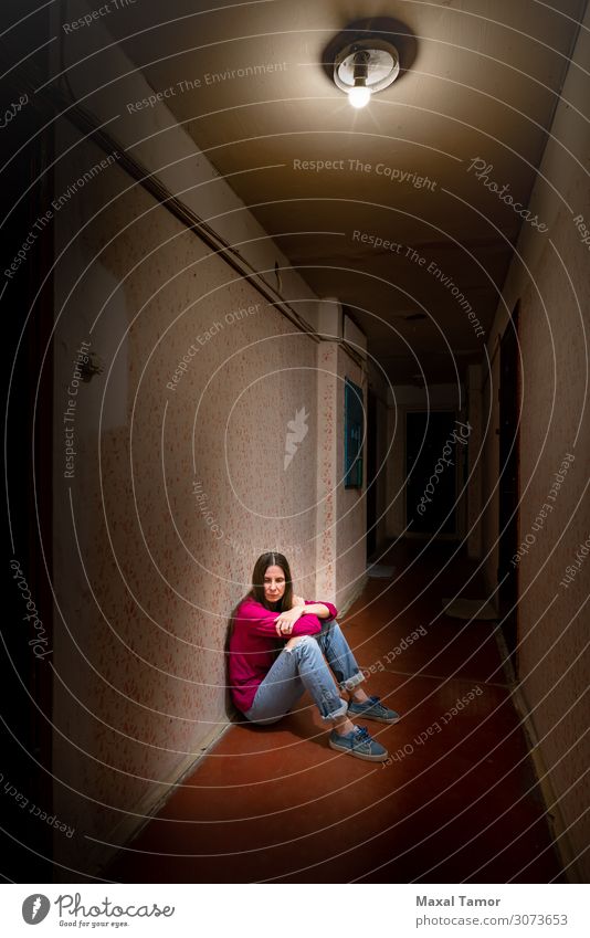 Sad Girl Feeling Alone Image & Photo (Free Trial)