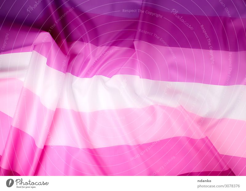 textile pink flag of lesbians Lifestyle Lipstick Freedom Homosexual Partner Culture Flag Love Bright Soft Pink Red White Loyalty Tolerant Relationship Colour