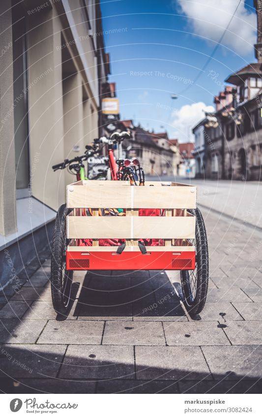 Bicycle trailer Shopping Driving Joie de vivre (Vitality) Ease Sustainability Environmental protection Other Keywords bicycle bike Cargo cargo bike trailers