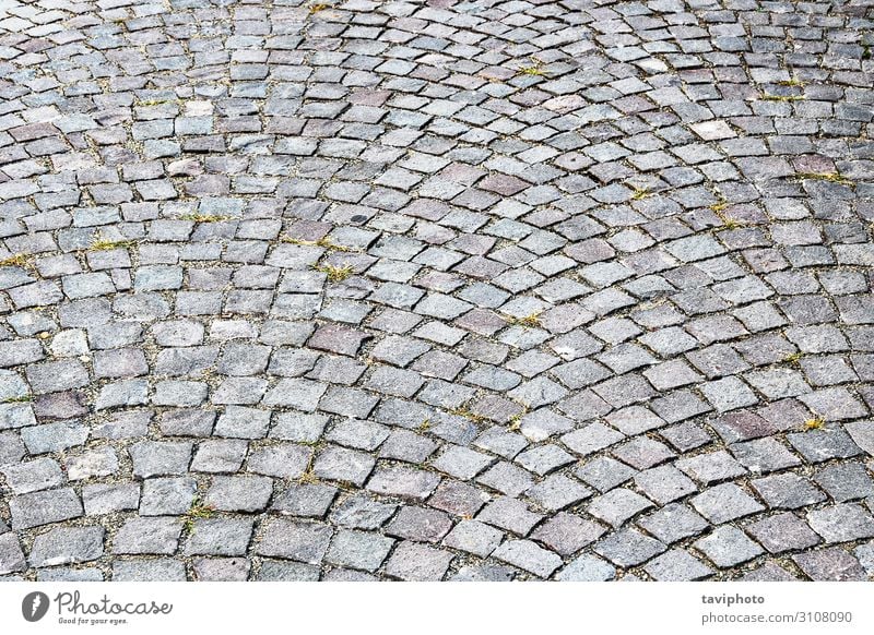 pavement of cubical stone Design Rock Architecture Street Lanes & trails Stone Old Gray Perspective Tradition stonework pavement background geometric Tile