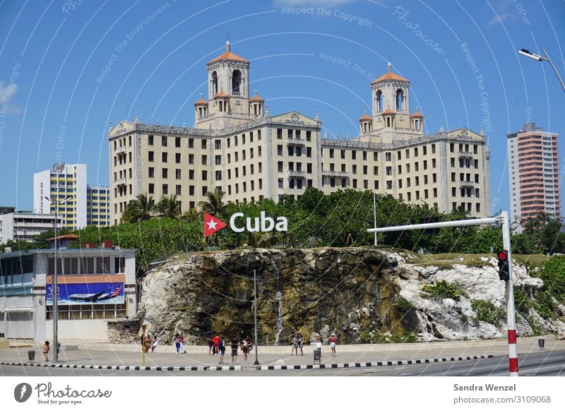 cuba Havana Cuba Americas Capital city Palace Tower Manmade structures Building Architecture Tourist Attraction Landmark Street Characters Exceptional Hotel
