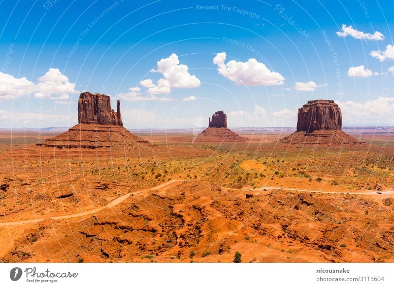 Monument Valley on the border between Arizona and Utah, USA Vacation & Travel Tourism Summer Mountain Nature Landscape Sand Sky Park Rock Canyon Stone Natural