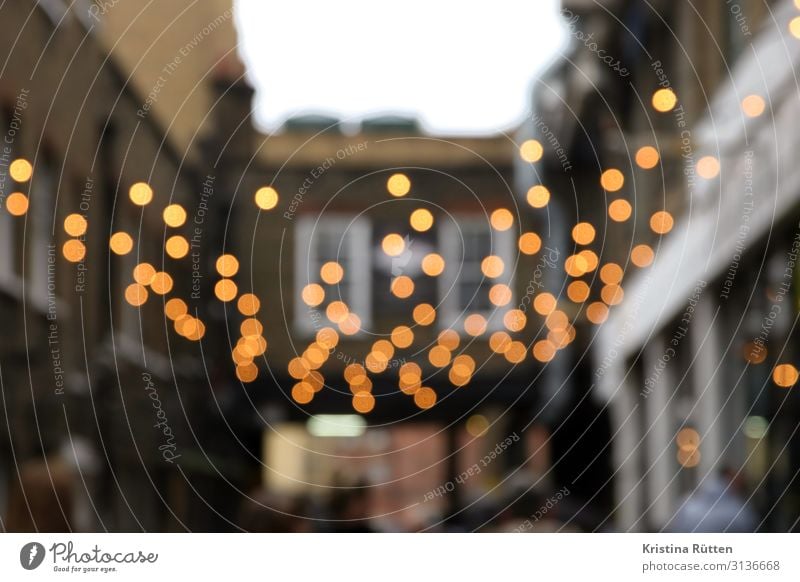 light chain Decoration Feasts & Celebrations Christmas & Advent New Year's Eve Event London brick lane Glittering Illuminate Round Moody Romance