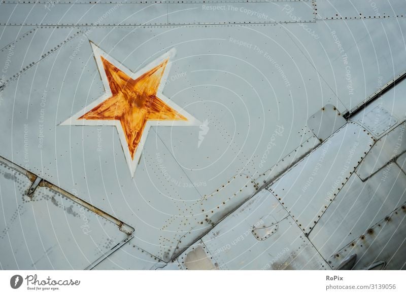 Soviet star on a battle plane. Lifestyle Design Vacation & Travel Tourism Sightseeing Science & Research Work and employment Profession Workplace Industry Trade