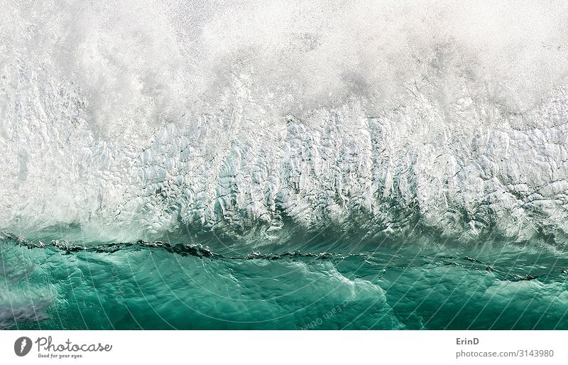 Wall of Water in Green and White as Wave Breaks Beautiful Relaxation Playing Vacation & Travel Adventure Ocean Wallpaper Environment Nature Landscape Coast Blue