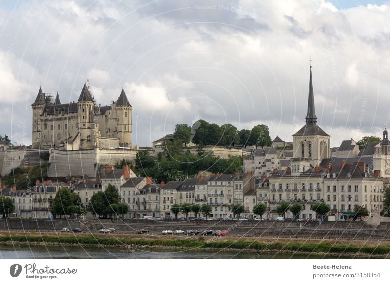 Along the Loire 2 France Town Lock River Exterior shot Architecture Historic Building Tourism Vacation & Travel Landmark Tourist Attraction