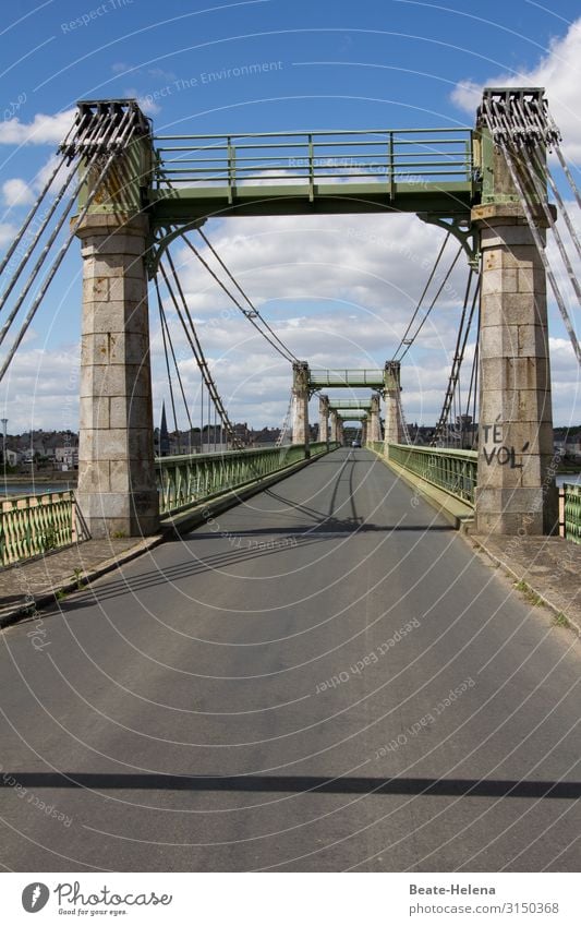 Along the Loire 1 France vacation Bridge River Water Building Historic Tourism Summer