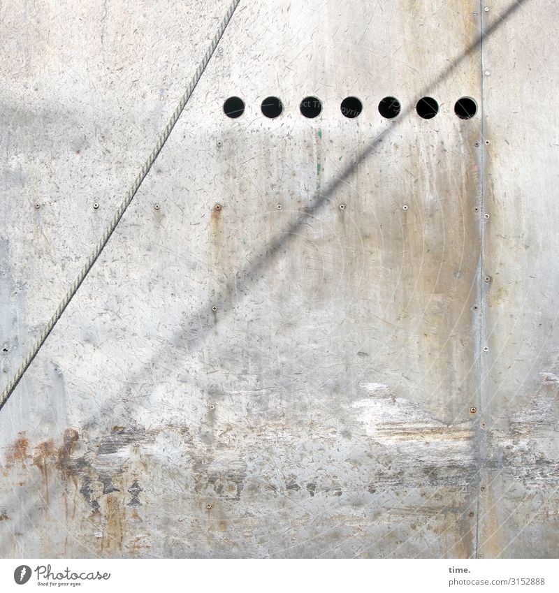 /°°°°°°° Wall (barrier) Wall (building) Navigation Rope Hollow Stone Concrete Line Bright Trashy Gloomy Relationship Design Discover Inspiration Communicate