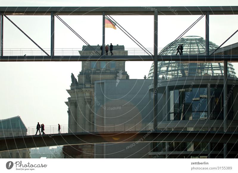 seat of government Architecture Berlin Reichstag Germany German Flag Dark Twilight Capital city Federal Chancellery Night Parliament Government
