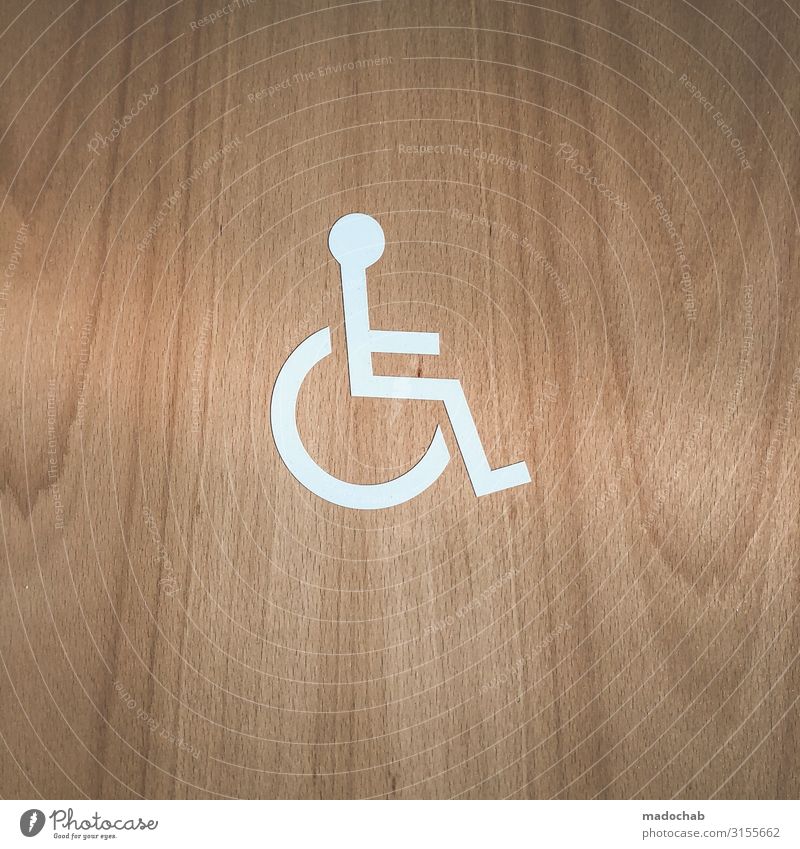 Eames Lounge Chair Wheelchair Pictogram Disability Handicap A Royalty Free Stock Photo From Photocase