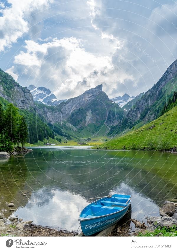 Seealpsee Joy Wellness Life Well-being Leisure and hobbies Vacation & Travel Tourism Adventure Mountain Hiking Aquatics Rowing Rowboat Environment Nature