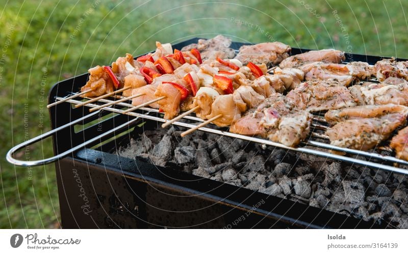 Party Grill Food Meat Vegetable Picnic Organic produce Slow food BBQ Lifestyle Joy Going out Feasts & Celebrations Eating Easter Oktoberfest Feeding To enjoy