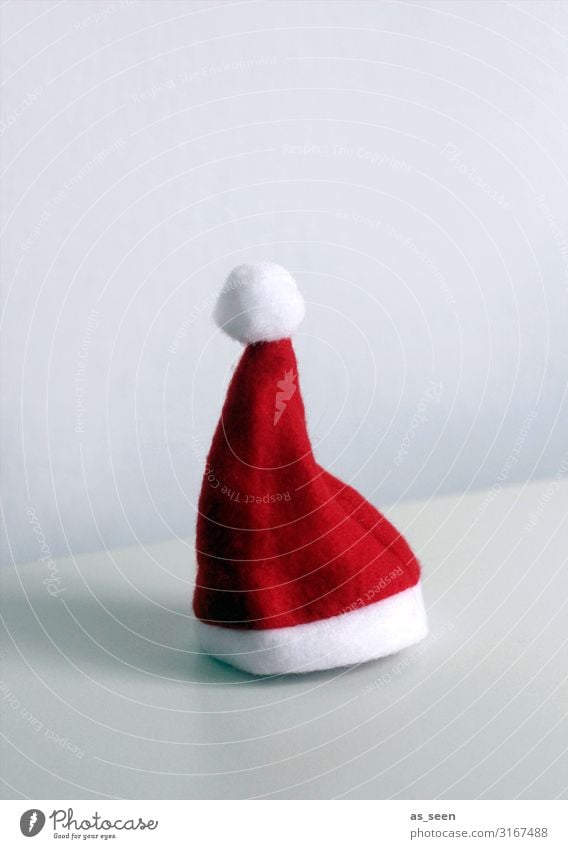 Christmas hat Leisure and hobbies Handicraft Feasts & Celebrations Christmas & Advent Cap Santa Claus hat Lie Stand Authentic Brash Happiness Hip & trendy