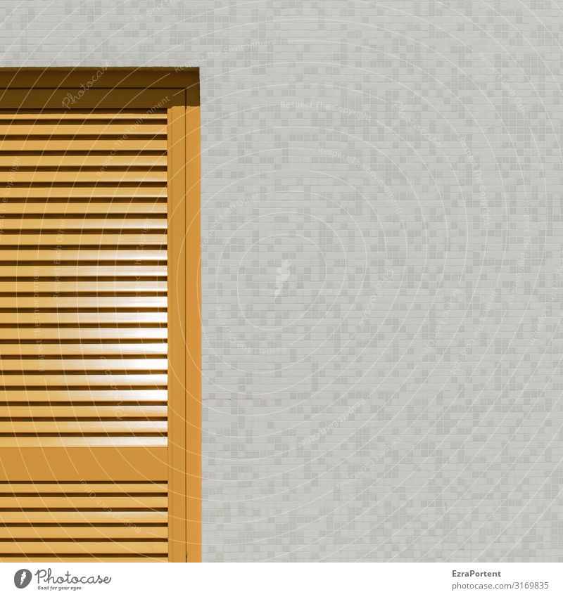 summer House (Residential Structure) Manmade structures Building Architecture Wall (barrier) Wall (building) Facade Window Stone Wood Line Stripe Warmth Yellow