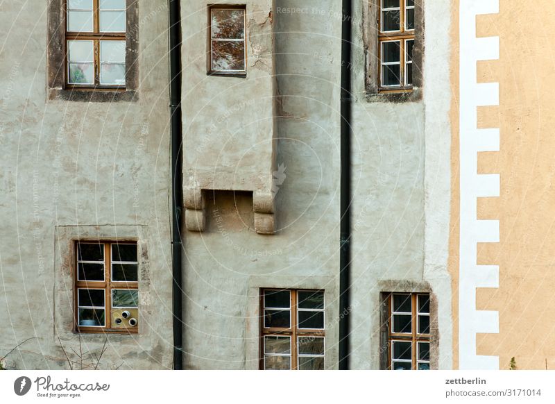 Hohnstein Castle Mountain Village Elbsandstone mountains Relaxation Rock Vacation & Travel Autumn Hohenstein Hill Small Town Landscape Saxon Switzerland