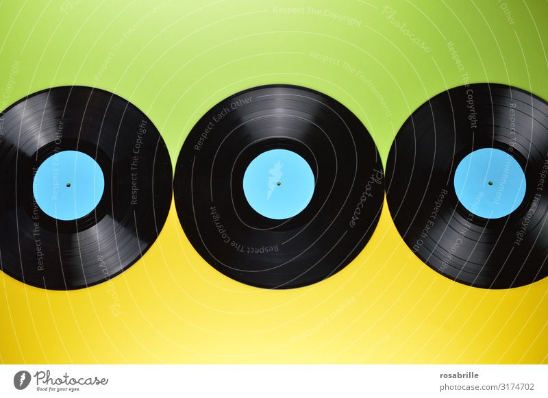 Vinyl lp record in realistic style black musical Vector Image