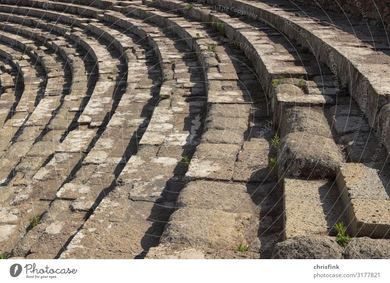 Roman theatre with rows of seats Leisure and hobbies Sun Town House (Residential Structure) Ruin Places Manmade structures Architecture Wall (barrier)