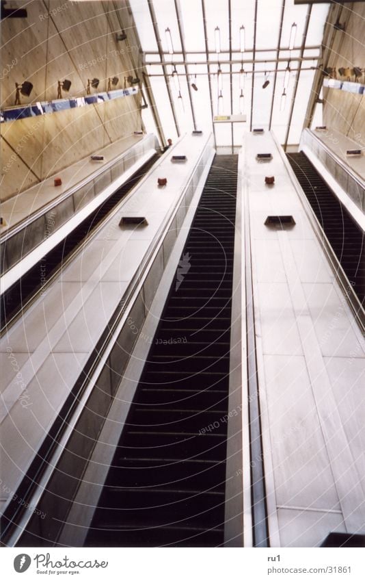 London Tube-4 Mobility Escalator Transport Movement abstract Architecture