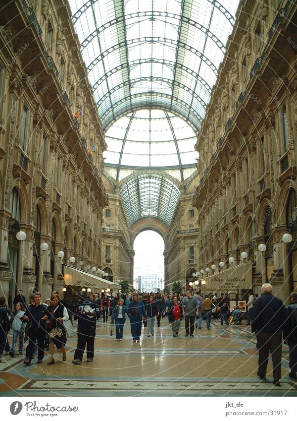 Galleria Vittorio Emanuele Milan Architecture 1877 Mengoni Glass sky eclecticism