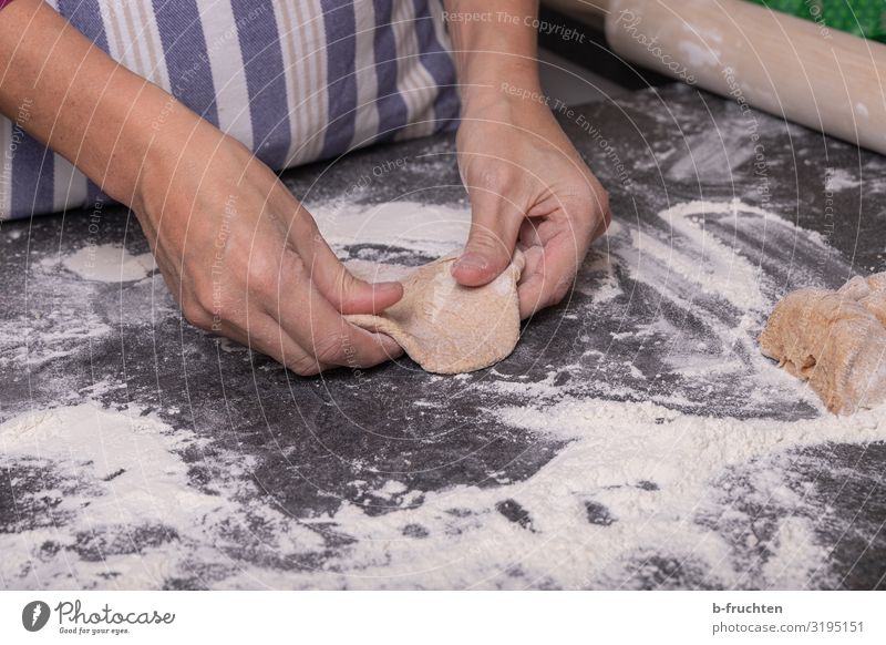 bakehouse Food Dough Baked goods Bread Roll Nutrition Healthy Eating Kitchen Craft (trade) Hand Fingers Work and employment Select To hold on Fresh knead