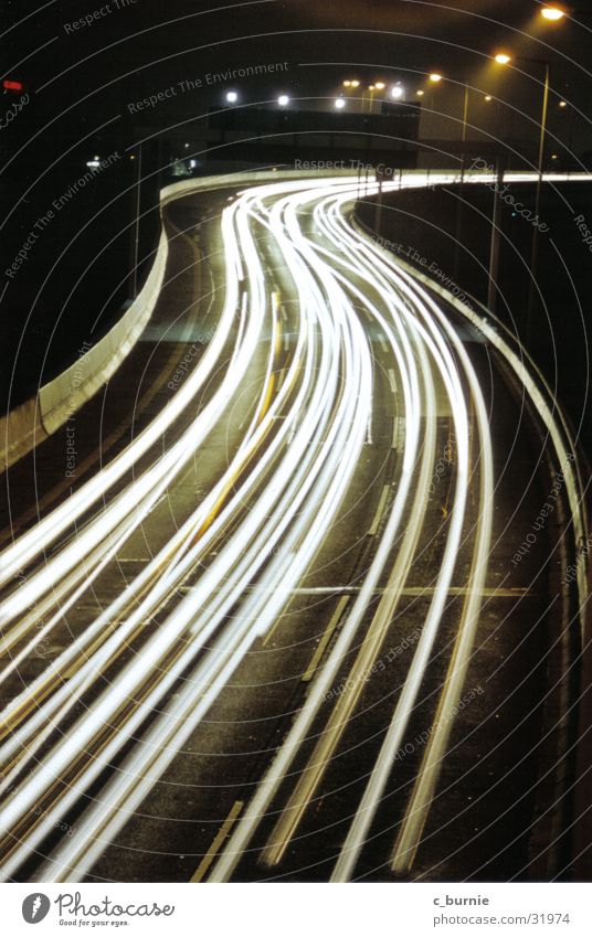A 100 Night Highway Long exposure Light Street speediness