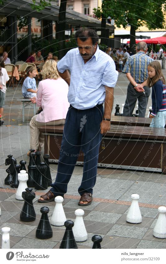 chess Philosopher Man Turk Canton Tessin Railroad Chessboard Chess piece