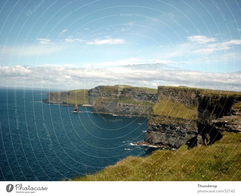 Cliffs of Moher Ocean Summer Europe Ireland