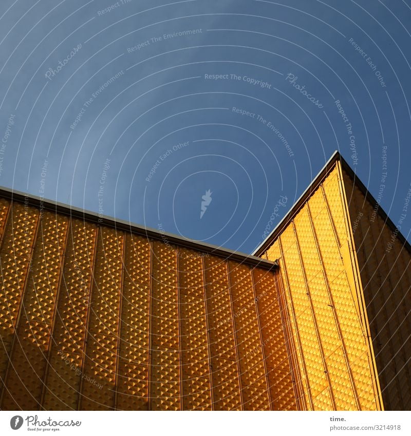 musical box Sky Beautiful weather Berlin Berlin Philharmonic Capital city Downtown Manmade structures Building Architecture Hall Wall (barrier) Wall (building)