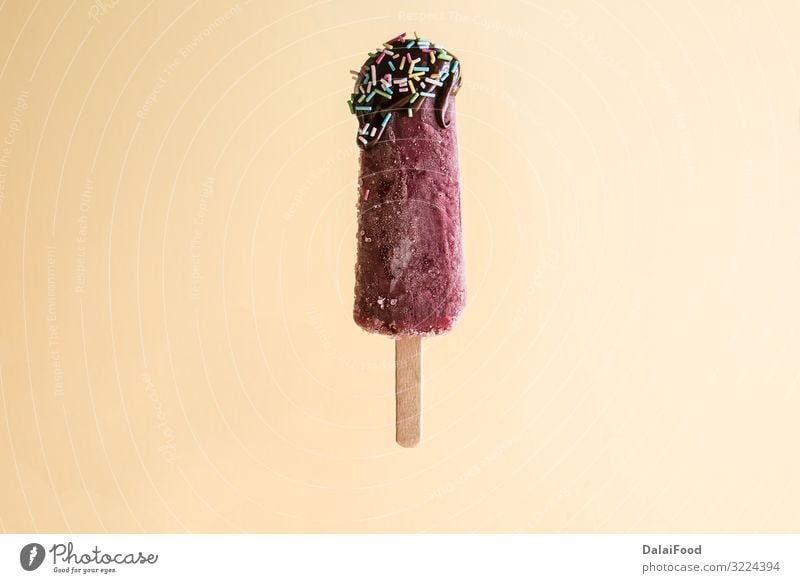 Download Ice Cream Sticks On Pastel Colors Background A Royalty Free Stock Photo From Photocase
