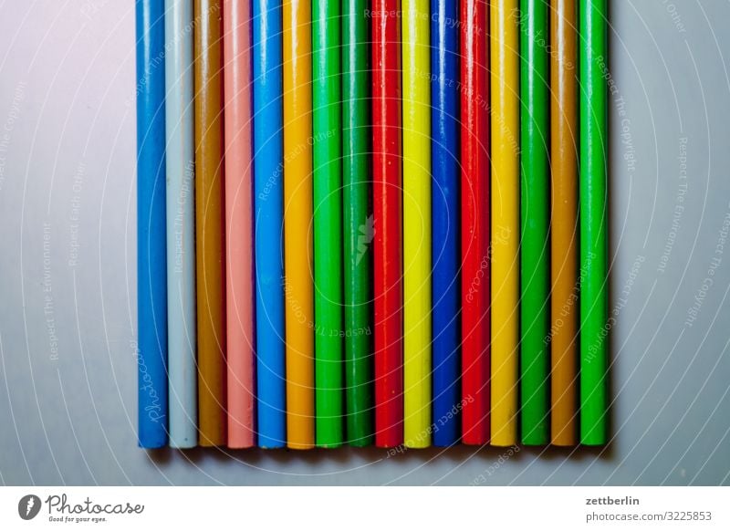 16 pastel crayons Workbench Multicoloured Crayon Conceptual design Colour Dye Media designer Graphic artist Illustration Idea Creativity Art Artist