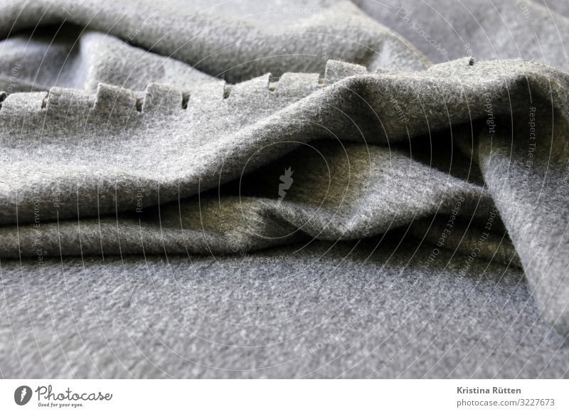 grey fleece blanket Waves Bad weather Cloth Cuddly Soft Gray Comfortable Fleece Textiles Felt artificial felt velour Blanket plaid Woven Background picture