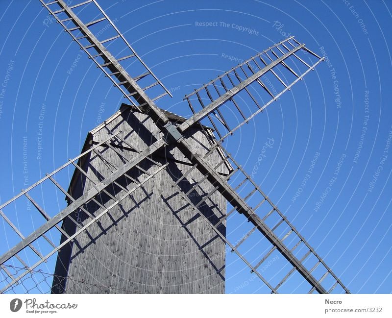 Windmill 2 Mill Summer Fence Sky Sun