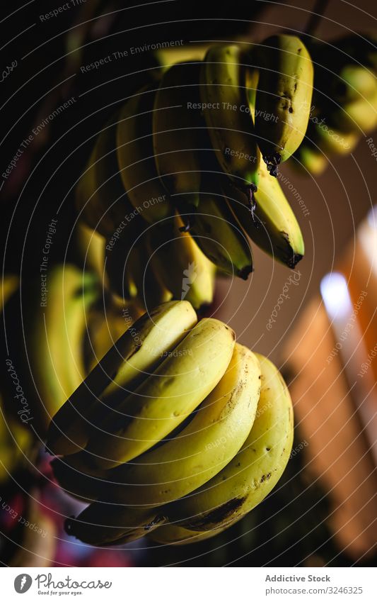 street market of assortment of fresh fruits and vegetables bananas food organic healthy food colorful green stall natural shop agriculture store orange local