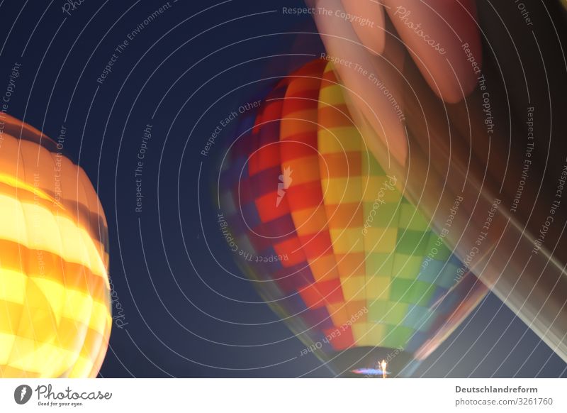 hot air balloon Hot Air Balloon Movement Discover Driving Flying Free Infinity Blue Multicoloured Yellow Green Orange Red Romance Freedom Adventure