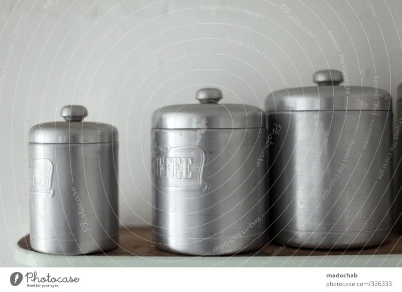 boxboxbox - several cans for storage kitchen Moving (to change residence) Arrange Decoration Kitchen Packaging Tin Container Cold Clean Gloomy Silver Judicious